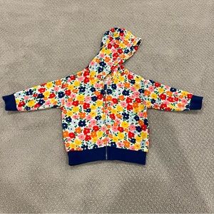 Beautiful Hanna Andersson Terry Floral Hoodie